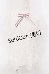 Angelic Pretty / トリコロールリボンブラウス  シロ O-25-03-24-058-AP-BL-OW-OS
