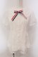 画像1: Angelic Pretty / トリコロールリボンブラウス  シロ O-25-03-24-058-AP-BL-OW-OS (1)