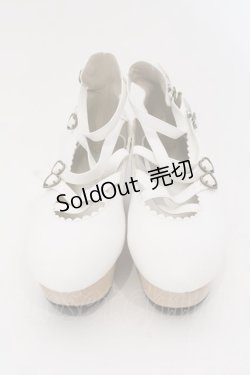 画像2: BABY,THE STARS SHINE BRIGHT / BABYヴィクトワールシューズ M シロ O-25-03-24-063-BA-SH-IG-OS
