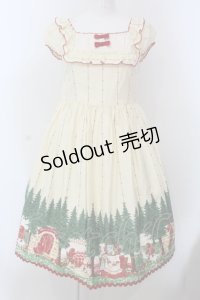 Shirley Temple / 赤ずきんちゃん絵本プリントワンピース 160ｃｍ アイボリー O-25-03-24-009-ET-OP-OW-OS