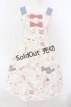 画像1: Shirley Temple / アリスインビテーションptジャンパースカート 160ｃｍ アイボリー O-25-03-24-011-ET-OP-OW-OS