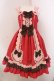 画像1: Angelic Pretty / Waffle Heartジャンパースカート（2022年）  アカ O-25-03-24-012-AP-OP-OW-OS (1)