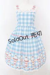 Shirley Temple / パフェptサンドレス 160ｃｍ サックス O-25-03-24-002-ET-OP-OW-OS
