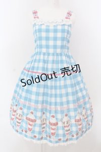 Shirley Temple / パフェptサンドレス 160ｃｍ サックス O-25-03-24-002-ET-OP-OW-OS