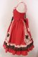 画像4: Angelic Pretty / Waffle Heartジャンパースカート（2022年）  アカ O-25-03-24-012-AP-OP-OW-OS (4)