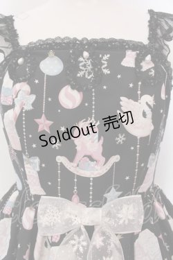 画像2: Angelic Pretty / Fancy Ornamentジャンパースカート  クロ O-25-03-24-013-AP-OP-OW-OS