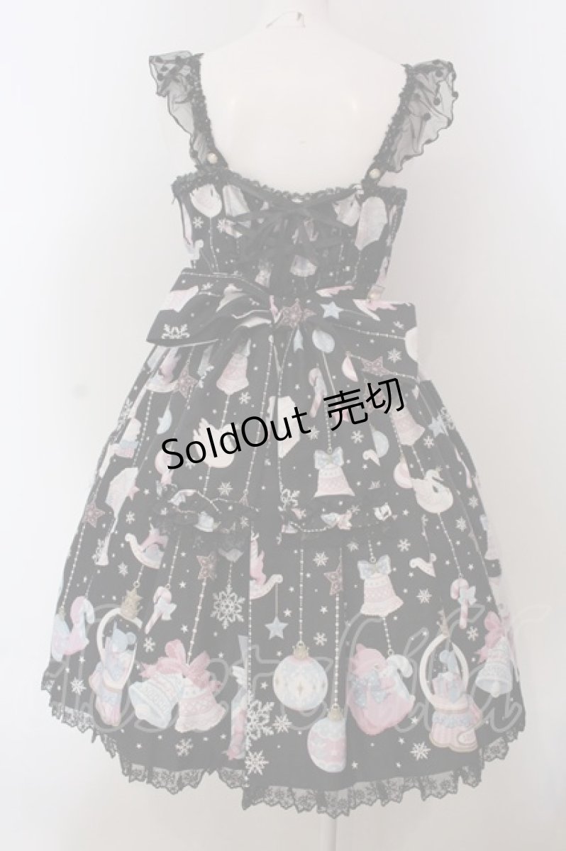 画像5: Angelic Pretty / Fancy Ornamentジャンパースカート  クロ O-25-03-24-013-AP-OP-OW-OS (5)