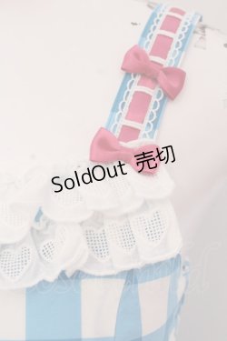 画像2: Shirley Temple / パフェptサンドレス 160ｃｍ サックス O-25-03-24-002-ET-OP-OW-OS