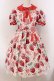 画像1: Angelic Pretty / Fresh Strawberry Dinerワンピース  シロ O-25-03-24-017-AP-OP-OW-OS (1)