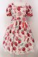 画像3: Angelic Pretty / Fresh Strawberry Dinerワンピース  シロ O-25-03-24-017-AP-OP-OW-OS