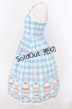 画像4: Shirley Temple / パフェptサンドレス 160ｃｍ サックス O-25-03-24-002-ET-OP-OW-OS