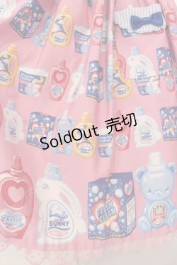 画像3: Angelic Pretty / Sunny Smile Laundryジャンパースカート  ピンク O-25-03-24-018-AP-OP-OW-OS