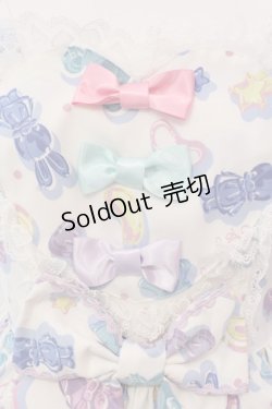 画像2: Angelic Pretty / Jelly Candy Toysハートジャンパースカート  シロ O-25-03-24-019-AP-OP-OW-OS