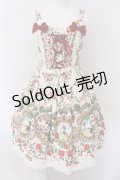 BABY,THE STARS SHINE BRIGHT / 白雪姫〜りんごの森の物語〜柄ジャンパースカートI  アイボリー O-25-03-25-022-BA-OP-IG-OS