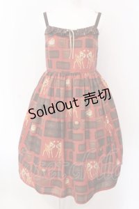 Leur Getter / Bambi Chocolate　キャミソールワンピース  アカ O-25-03-25-027-LU-OP-IG-OS
