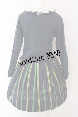 画像5: Shirley Temple / レジメンタルストライプワンピース 160cm グリーン O-25-03-25-034-ET-OP-IG-ZT209