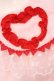 画像3: Angelic Pretty / Frill Heart付け袖ブラウス  ピンク×アカ O-25-03-25-035-AP-BL-IG-OS