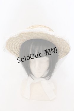 画像2: BABY,THE STARS SHINE BRIGHT / Sweet Dollボンネットハット  ナチュラル×シロ O-25-03-25-054-BA-AC-IG-OS