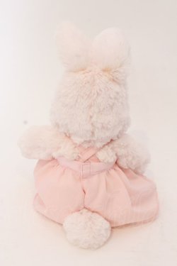 画像4: Shirley Temple / うさちゃんぬいぐるみ  ピンク×ロゴお洋服 O-25-03-25-061-ET-ZA-IG-OS