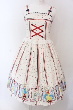 画像1: Shirley Temple / アクアリウムショータイムptジャンパースカート 160cm オフシロ O-25-03-25-009-ET-OP-IG-OS