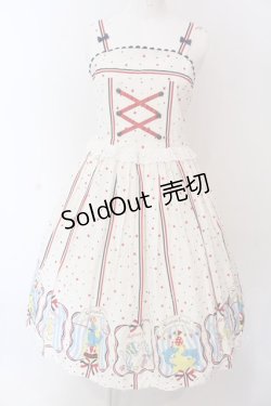 画像1: Shirley Temple / アクアリウムショータイムptジャンパースカート 160cm オフシロ O-25-03-25-009-ET-OP-IG-OS