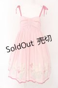 Shirley Temple / Sweet Basket Bunnyジャンパースカート 160cm ピンク O-25-03-25-011-ET-OP-IG-OS