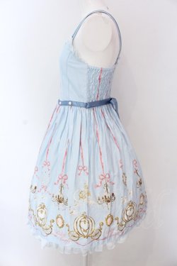 画像4: Shirley Temple / プリンセスptジャンパースカート 160cm サックス O-25-03-25-013-ET-OP-IG-OS