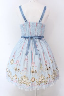 画像5: Shirley Temple / プリンセスptジャンパースカート 160cm サックス O-25-03-25-013-ET-OP-IG-OS