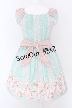 画像5: Shirley Temple / シャーリーベアプリントジャンパースカート 160cm ミント O-25-03-25-015-ET-OP-IG-ZT466