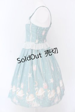 画像4: Shirley Temple / オーナメントプリントジャンパースカート 160cm ミント O-25-03-25-018-ET-OP-IG-OS