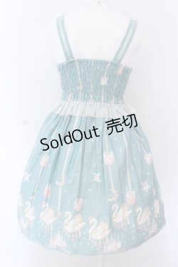 画像5: Shirley Temple / オーナメントプリントジャンパースカート 160cm ミント O-25-03-25-018-ET-OP-IG-OS