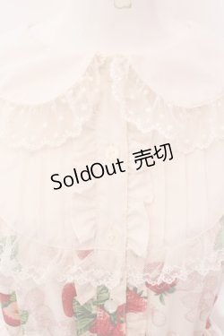 画像2: Emily Temple cute / Dear Strawberry Anniversaryドレス  アイボリー×アカ O-25-03-25-019-ET-OP-IG-OS