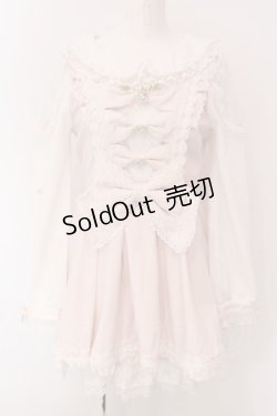 画像1: LIZ LISA / トリプルリボンフリルセットアップ  ピンク O-25-03-26-001-LO-OP-IG-OS