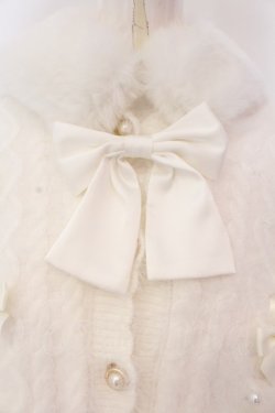 画像2: Amavel / ハートケーブルニットファーポンチョ  オフシロ O-25-03-26-024-CA-CO-IG-ZT-C026