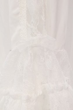 画像4: axes femme kawaii / レーシー姫袖ブラウス  シロ O-25-03-26-028-AX-BL-IG-OS