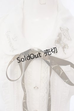 画像2: axes femme POETIQUE / メリーゴーランド刺繍ブラウス M シロ O-25-03-26-029-AX-OP-IG-OS