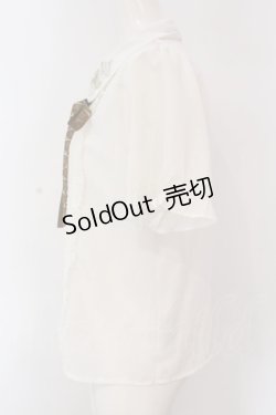 画像3: axes femme POETIQUE / メリーゴーランド刺繍ブラウス M シロ O-25-03-26-029-AX-OP-IG-OS