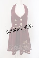 axes femme POETIQUE / ドッキングデザインジャンドレ M ワイン O-25-03-26-030-AX-OP-IG-OS