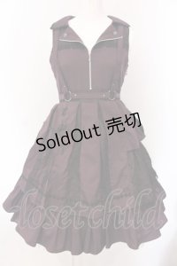 ALICE and the PIRATES / 蜘蛛の巣レースライダース風ジャンパースカート  パープル O-25-03-26-003-PA-OP-IG-OS