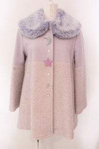 MILK / Twinkle コート  ラベンダー O-25-03-26-1001-ML-CO-OW-ZT-C006