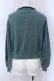 画像3: LEBECCA boutique / 2冊目に入る襟付きカーディガン  グリーン O-25-03-26-1032-EL-TO-OW-ZT110 (3)