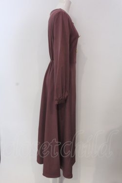 画像2: LEBECCA boutique / 黙るのをやめるワンピース パープル F O-25-03-26-1033-EL-OP-OW-ZT110