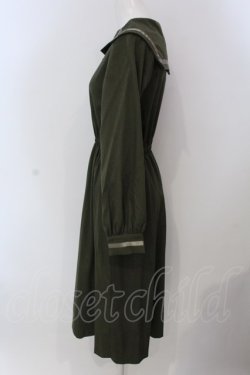 画像2: LEBECCA boutique / 拍手の翌日ワンピース  グリーン O-25-03-26-1034-EL-OP-IG-ZT118