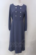 LEBECCA boutique / 快適な空の旅とワンピース  ブルー O-25-03-26-1036-EL-OP-IG-ZT120