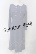 LEBECCA boutique / 快適な空の旅とワンピース  ブルー O-25-03-26-1036-EL-OP-IG-ZT120