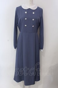 LEBECCA boutique / 快適な空の旅とワンピース  ブルー O-25-03-26-1036-EL-OP-IG-ZT120