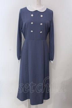 画像1: LEBECCA boutique / 快適な空の旅とワンピース  ブルー O-25-03-26-1036-EL-OP-IG-ZT120
