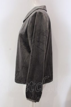 画像2: LEBECCA boutique / 通い続けるベロアブラウス F グレー O-25-03-26-1038-EL-TO-OW-ZT120
