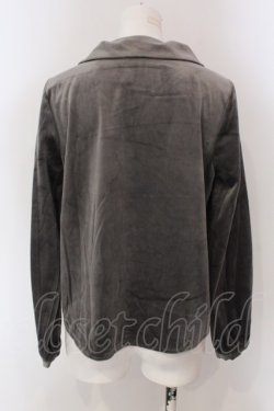 画像3: LEBECCA boutique / 通い続けるベロアブラウス F グレー O-25-03-26-1038-EL-TO-OW-ZT120
