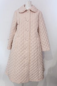 PINK HOUSE / キルティングロングコート  薄ピンク O-25-03-26-1004-LO-CO-IG-ZT-C006